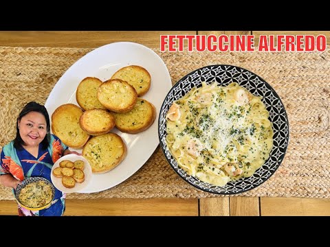 Fettuccine Alfredo Recipe | Home Cooking with Apple
