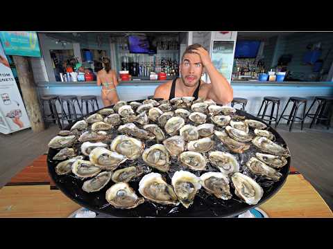 ONLY 15 MINUTES? THE FREAKIEST OYSTER CHALLENGE IN THE USA | Joel Hansen