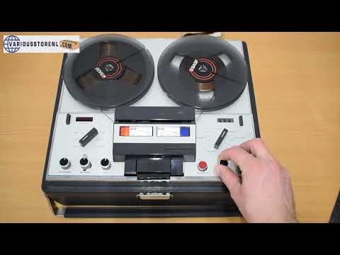 Uher Royal Type 784E Tape Recorder Demonstration Video - sold at www.variousstorenl.com