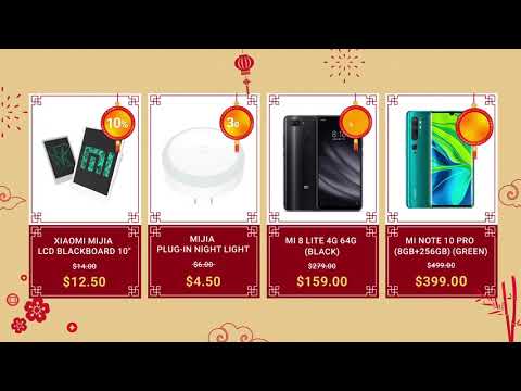 Smile Shop CNY21: Fill your cart with Xiaomi