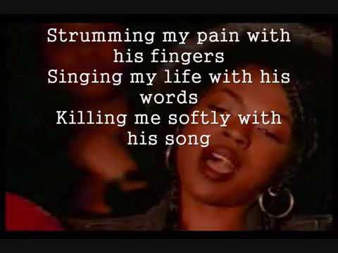 killing Me Softly with His Song with lyric ☆The Fugees ☆ voc.Lauryn Hill