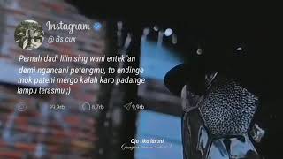 Download lagu 'Tau tatu' Story' wa kata2 jawa || Story' wa quotes literasi mp3