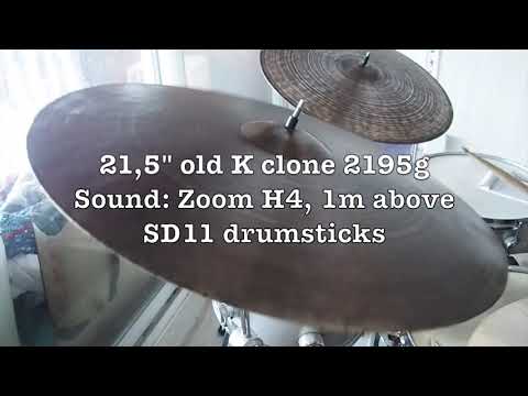21,5" Old K clone ride 2195g - sold out
