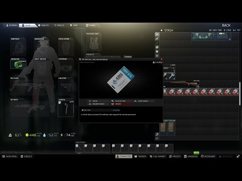 Blue Keycard in West 104! - Escape from Tarkov