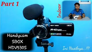 Hasil Rekaman Kamera Handycam SBOX HDV530S kamera 