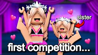Download lagu I Took My LITTLE SISTER to a Dance Competition... 😫 | ORA Roblox Dance Moms mp3