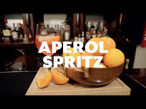 APEROL SPRITZ - SCHNELL UND SIMPEL | Cocktail-Tutorials by Nic Shanker