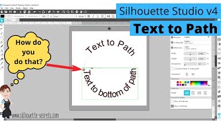 Text to Path Tips in Silhouette Studio v4