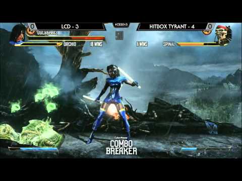 Killer Instinct Saucey Suite @ Combo Breaker 2015 - GamerLCD vs Hitbox Tyrant [720p/60fps]