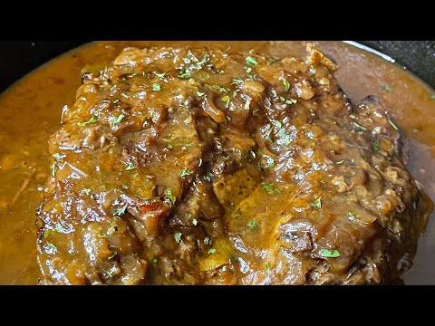 French Onion Soup Pot Roast/ Easy Recipe