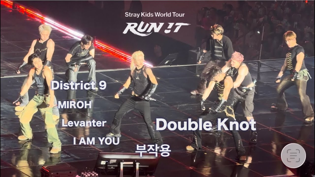 Stray Kids 스트레이 키즈 RUN IT SEOUL D5 (D9+미로+바람+I AM YOU+부작용+더블낫)