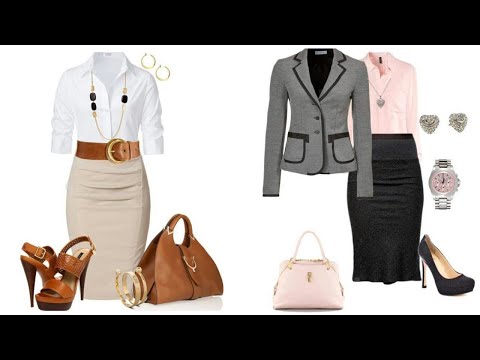COMBINACIONES DE ROPA ELEGANTE Y FINA PARA MUJERES elegantes y sofisticadas / Fashion Love