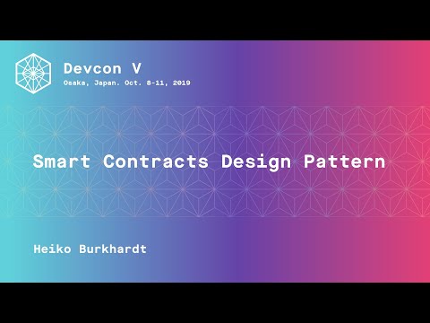Smart Contracts Design Pattern preview