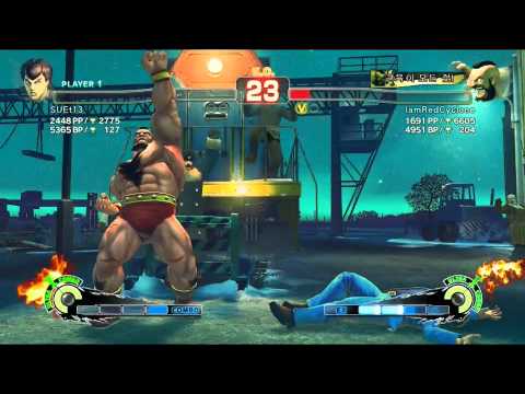 SSF IV AE Zangief(IamRedCyclone) vs Fei Long(SUEt13)
