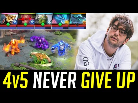 No pause? No problem! - Ceb Perfect Micro BREWMASTER - 4 vs 5 GAME DOTA 2