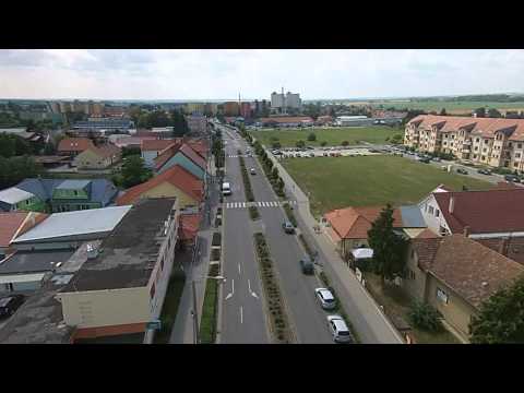 Aero video Želiezovce júl/august 2015