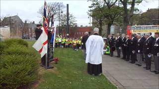 preview picture of video 'AEI & AE2 Rembrance Service, Part II, Barrow In Furness Cumbria,25th April 2014'