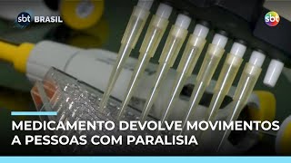 Medicamento em fase experimental devolve movimento a pessoas com paralisia | #SBTBrasil