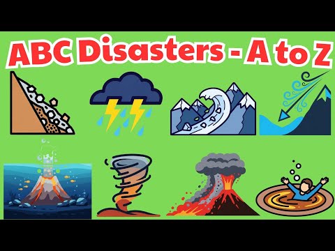🌪️🌊 ABC Disasters Song | Real Before & After Natural Disasters | Learn & Protect the Earth 🌍🔥
