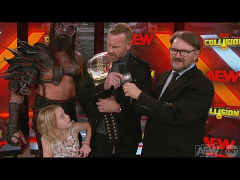 Christian Cage calls security on his own daughter - AEW Collision (8/5/23)
