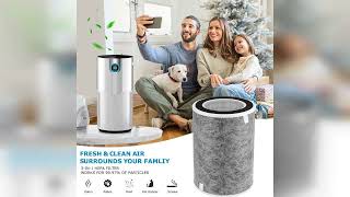 Overview: HP201 Air Purifier MAX Filter Compatible with Shark HP200 Series, HP201, HP202, HP302 ...