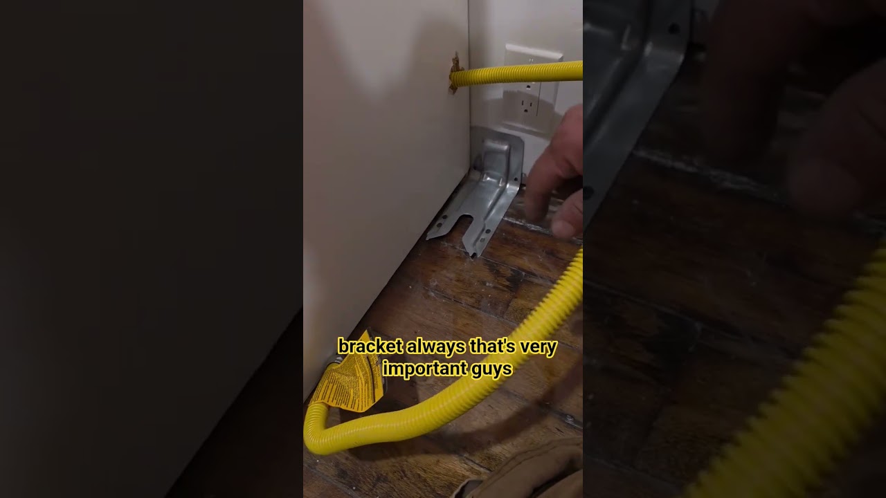 Gas stove installation! #plumbing #Gas# always pull a Gas permit when istalling