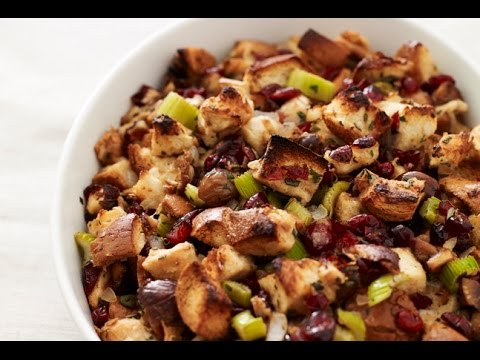 Cranberry, Sage and Chestnut Stuffing Recipe