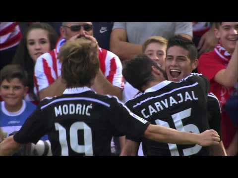 Espectacular golazo de James Rodríguez en el Granada CF - Real Madrid