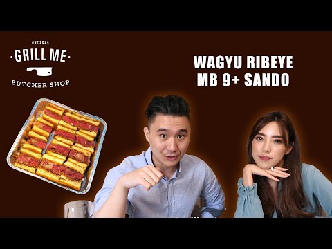 COBAIN WAGYU RIBEYE 9+ SANDO with Sheila Dewi