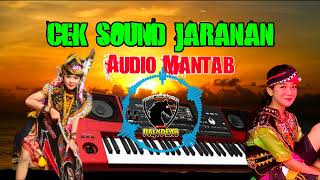 Download lagu CEK SOUND JARANAN ,AUDIO MANTAB mp3