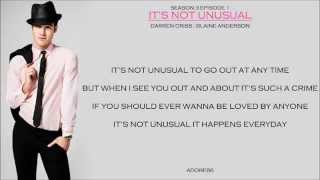 Glee _ It&#39;s Not Unusual Lyrics