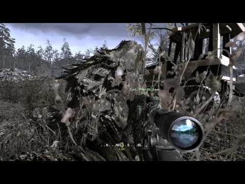 Call of Duty 4: Modern Warfare Walkthrough Act 2 All Ghillied Up [Veteran]
