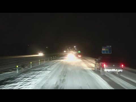 Louisville roads after winter storm