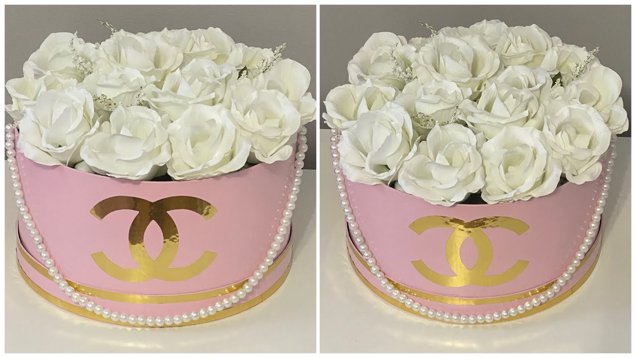 Chanel Inspired Flower Box DIY #Shorts