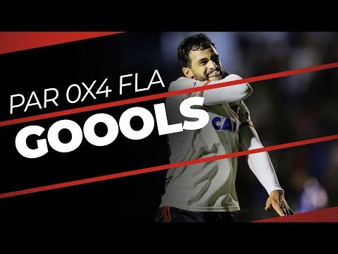 GOOOOLS! PARANÁ 0X4 FLAMENGO - BRASILEIRÃO 2018