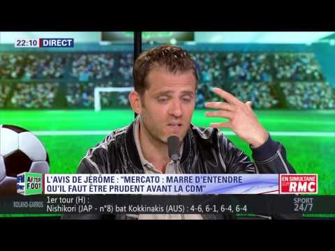 After Foot du mardi 30/05 – Partie 5/10 - L'avis de Jérôme Rothen sur le Mercato