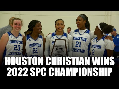 Houston Christian defeats Houston Episcophal SPC Championship Loghan Johnson and D'Asia Thomas