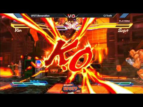 UFGT9 CJ Truth Vs. UFGT BananKen - Street Fighter Cross Tekken Pools WF