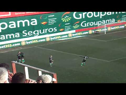 Rayo Vallecano 4 - 2 Racing de Santander (Gol 0-1 Torrejón) Estadio de Vallecas J. 26 (3-3-2012)