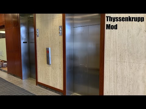 Otis/Thyssenkrupp Traction Elevators @ 222 S Central - Clayton, MO