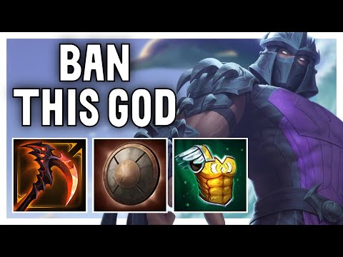 TRYING SO HARD TO WIN ON THIS OP PICK!!! - Ravana Solo SMITE Ranked Conquest