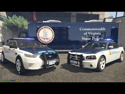 GTA 5 Live PD - Virginia State Police - Snow Patrol - LSPDFR