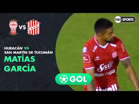 Matías García (0-1) Huracán vs San Martín T | Fecha 22 - Superliga Argentina 2018/2019
