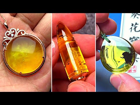 Turning Agate & Amber Stone Into Precious Jewelry, Rings and Pendants part 5