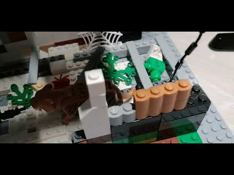 Лего самоделка метро 2033 заброшенный туннель (12 серия самоделок)