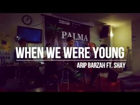 Adele - When We Were Young  (Arip Barzah ft ShAy Cover live at palma coffee)