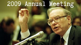 Berkshire Hathaway Annual Meeting 2009 - Derivatives, Financial Crisis, Newspapers & Inflation