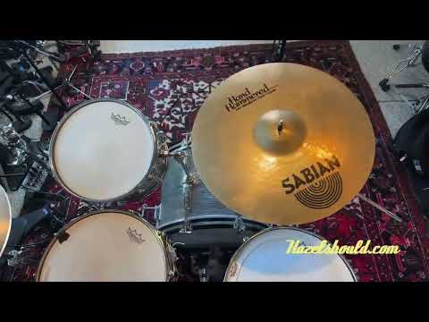 Earlier ULTRA DARK Sabian HH MEDIUM THIN Crash 18” Hand Hammered 1464 g CLEAN! Amazing image 7