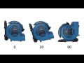 XPOWER Centrifugal Air Movers | Water Damage Restoration & Cleaning