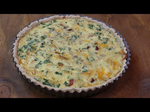 Quiche Lorraine Recipe - How to Make Quiche Lorraine